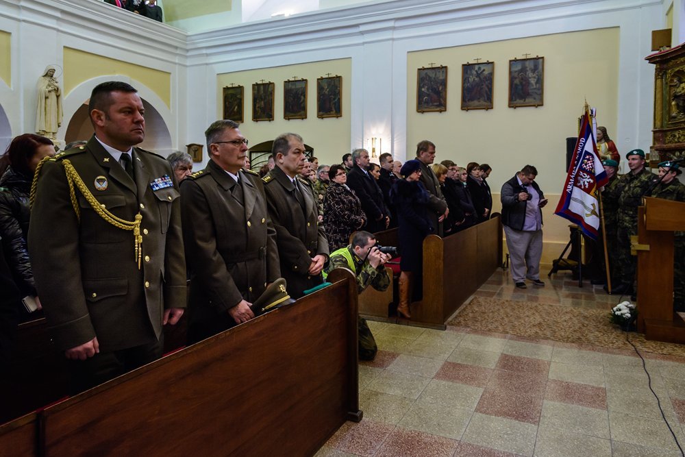 Ve farním kostele Povýšení svatého Kříže se konala bohoslužba