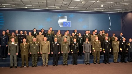 Generál Josef Bečvář se v Bruselu zúčastnil jednání Vojenského výboru Evropské unie