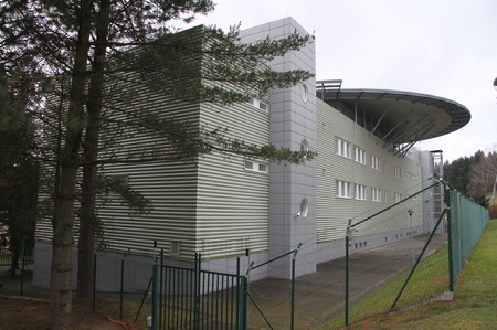 Areál specializované nemocnice Odboru biologické ochrany Těchonín 