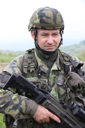 Plukovník gšt. Roman Náhončík, velitel 4. brigády rychlého nasazení
