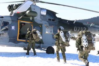 Ve scénáři byla i aeromobilní operace, která je nejefektivnější v rámci výsadkových jednotek.