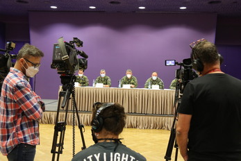 V Domě armády Praha proběhla tisková konference představitelů Armády ČR o obnovení cvičení Aktivní zálohy