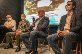 Tisková konference ke Dni pozemního vojska Bahna 2021