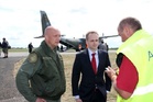 Náměstek MO Kulhánek a velitel Vzdušných sil AČR brig.gen. Štefánik