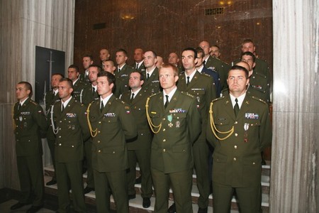 Představitelé resortu obrany ocenili vojáky MAT za misi v Afghánistánu