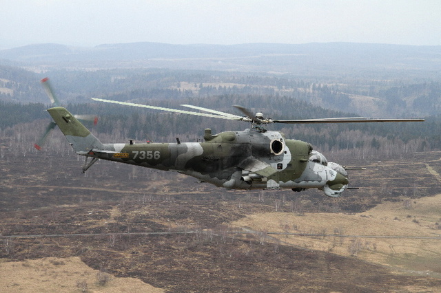 Vrtulník Mi-24