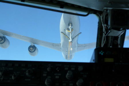 Refueling over Alaska