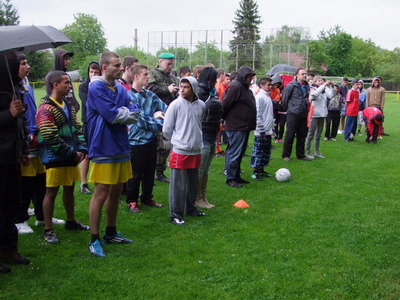 Děti z dětských domovů se bavily v hranických kasárnách