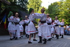 Mezi zahraničními hosty byl folklórní soubor z Rumunska
