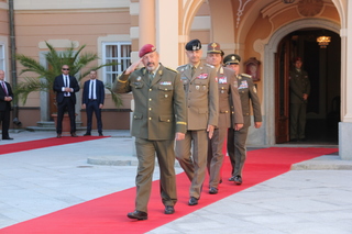 The Visegrad Four Chiefs of Defence meeting opening ceremony