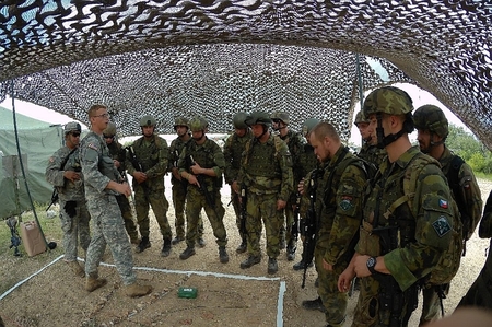 Czechs awarded American marksmanship badges