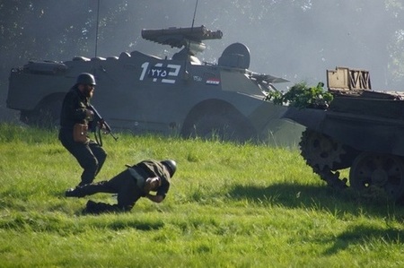 Pouštní bouře se po 25 letech prohnala tentokrát nad Libercem