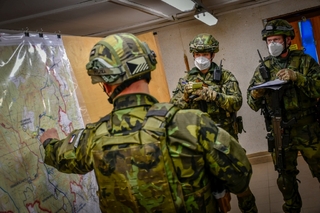 Součástí bojového rozkazu je i upřesnění a trasy a určení významných bodů