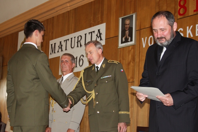 Ze slavnostního vyřazení v Moravské Třebové 3