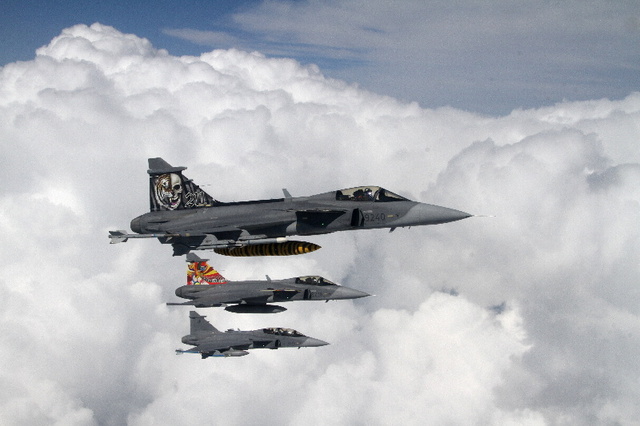   Letouny Jas 39 Gripen
