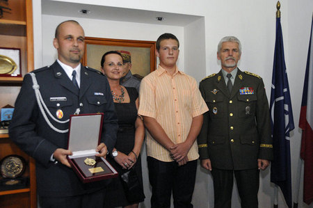 Společné foto na Generálním štábu AČR v Praze