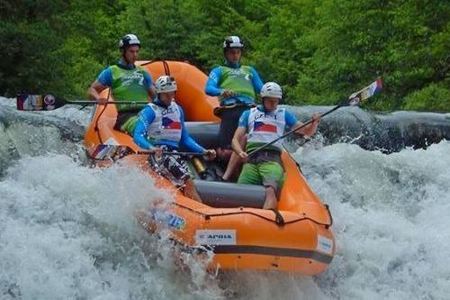 Student Univerzity obrany mistrem Evropy v raftingovém slalomu