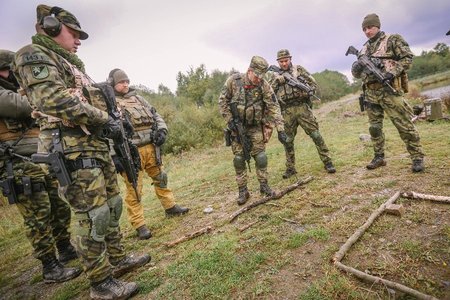 Vojáci zásobovacího praporu cvičili na Libavé