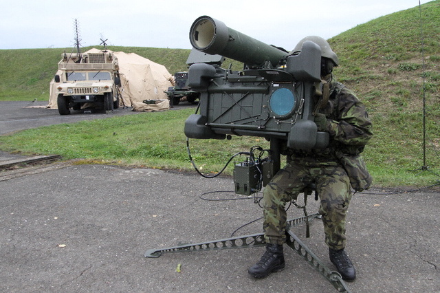  Operátor protiletadlového raketového kompletu RBS-70
