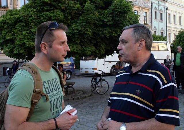  Rozhovor s Richardem Ratajem (na snímku vpravo)