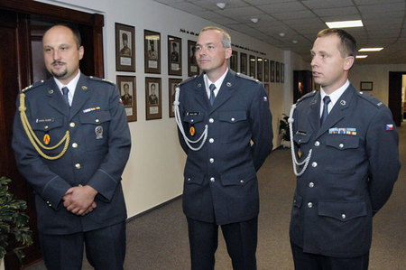 Trio úspěšných zlepšovatelů ze strakonické protiletadlové raketové brigády na Generálním štábu AČR