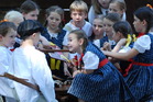 Velký potlesk patřil především dětským souborům