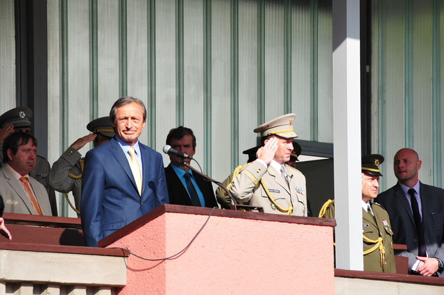 Minister Stropnicky and Rector Bohuslav Prikryl