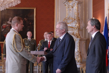 General Josef Becvar assumes the post of Chief of the General Staff of the ACR