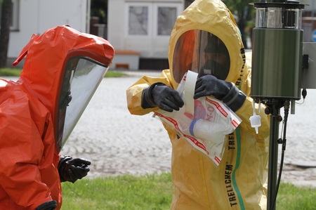 Ukázka odboru biologické ochrany Těchonín