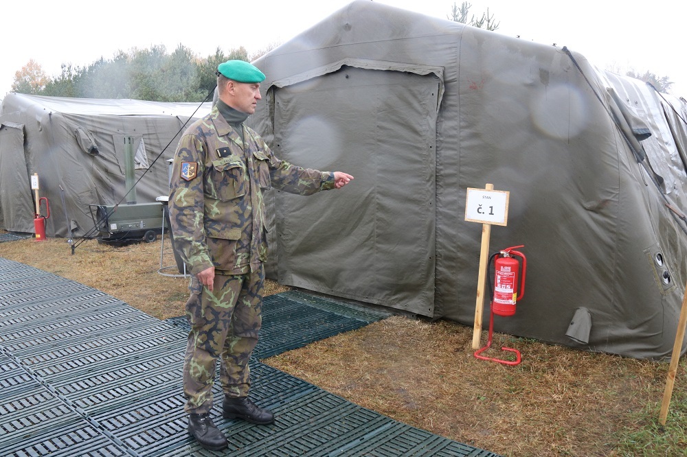 Major Bohumil Falát, náčelník logistiky 15. ženijního pluku