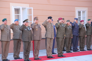 The Visegrad Four Chiefs of Defence meeting opening ceremony