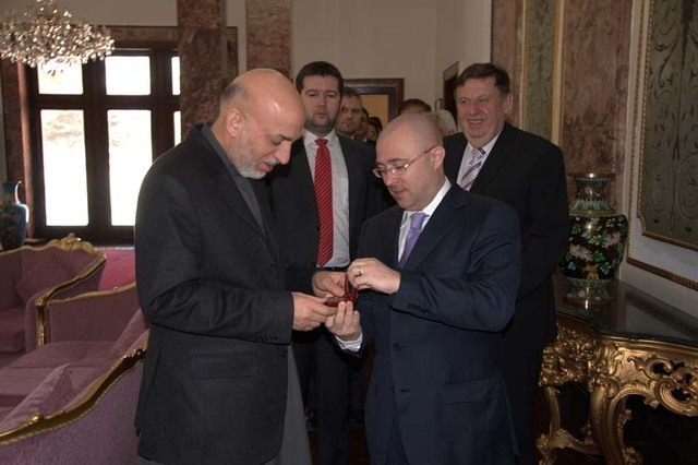 Minister Martin Bartak in Afghanistan  5