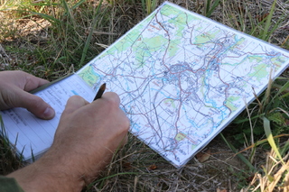 Mapa je stěžejní součástí vybavení JFO