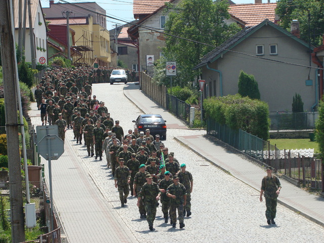  Pochod přes Brušperk