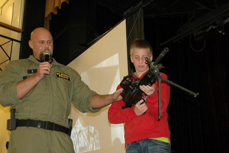 I tyto zbraně používají příslušníci Vojenské policie