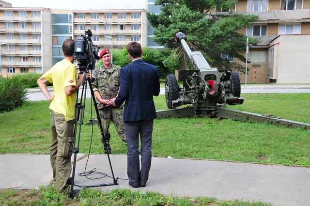 Rozhovor plk. gšt. Karla Klinovského pro Českou televizi