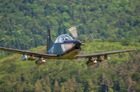 Slovinský PC 9M Pilatus za letu