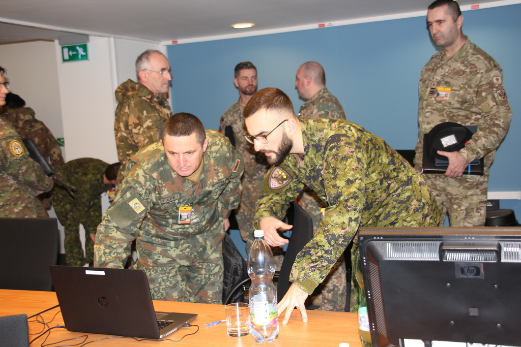 Čtvrté plánovací konference eFP se zúčastnili zástupci desíti členských zemí NATO