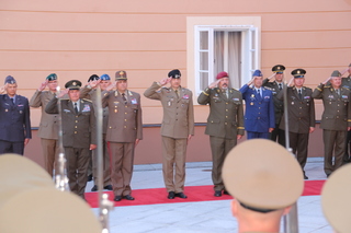 The Visegrad Four Chiefs of Defence meeting opening ceremony