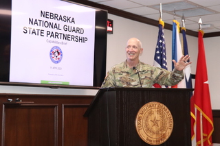 Z oficiální cesty náčelníka Generálního štábu AČR generála Aleše Opaty po americkém Texasu, kde se setkal se zástupci Texaské a Nebraské národní gardy