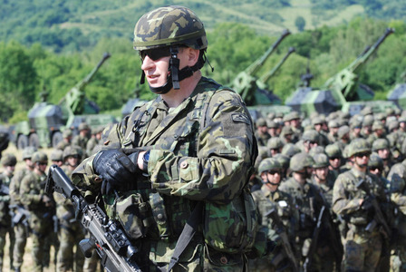 Síla, vytrvalost a vůle zvítězit. To je cvičení Strong Campaigner 2014