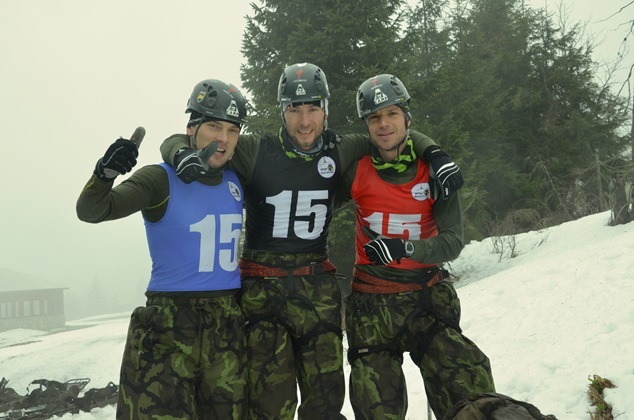 Vítězný tým závodu Winter Survival 2016