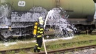 Unikající nebezpečnou látku bylo nutné zlikvidovat
