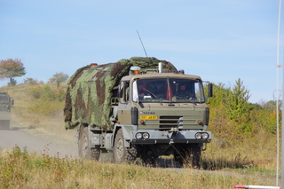 Vojáci 41. mechanizovaného praporu na Doupově