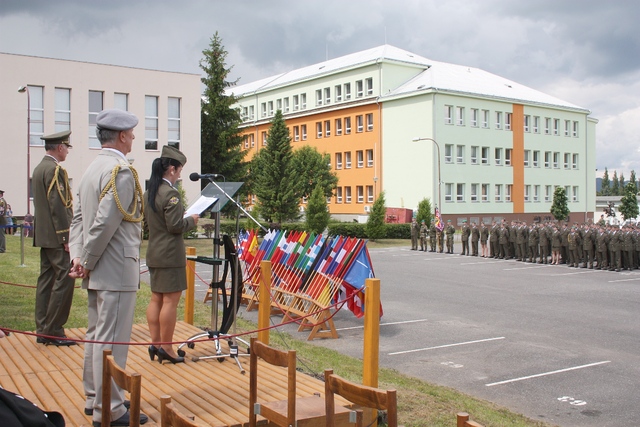 Ze slavnostního vyřazení v Moravské Třebové 5