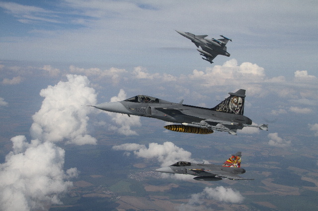  Letouny Jas 39 Gripen