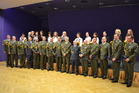 Společné foto nově jmenovaných plukovníků Armády České republiky