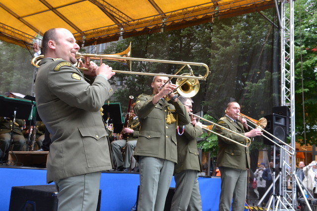 Velký divácký úspěch sklidili trombonisté 