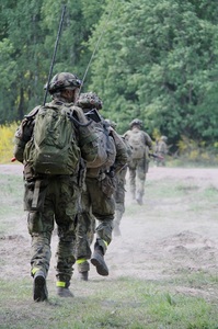 Po odražení nepřítele se musí celá jednotka rychle stáhnout…