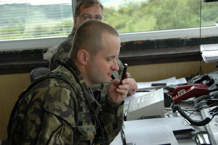 Řídícím střeleb na věži byl také kapitán Berger